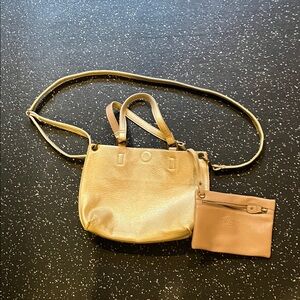 G.H. Bass & Co. Cream Crossbody Bag Set